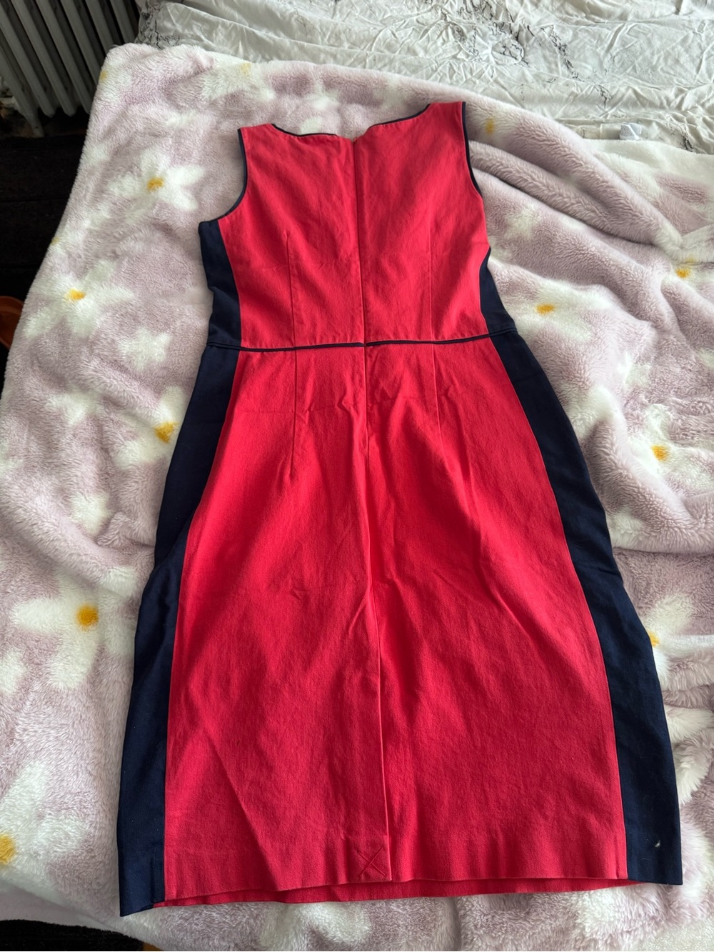 Tommy Hilfiger Red Sleeveless Sheath Dress